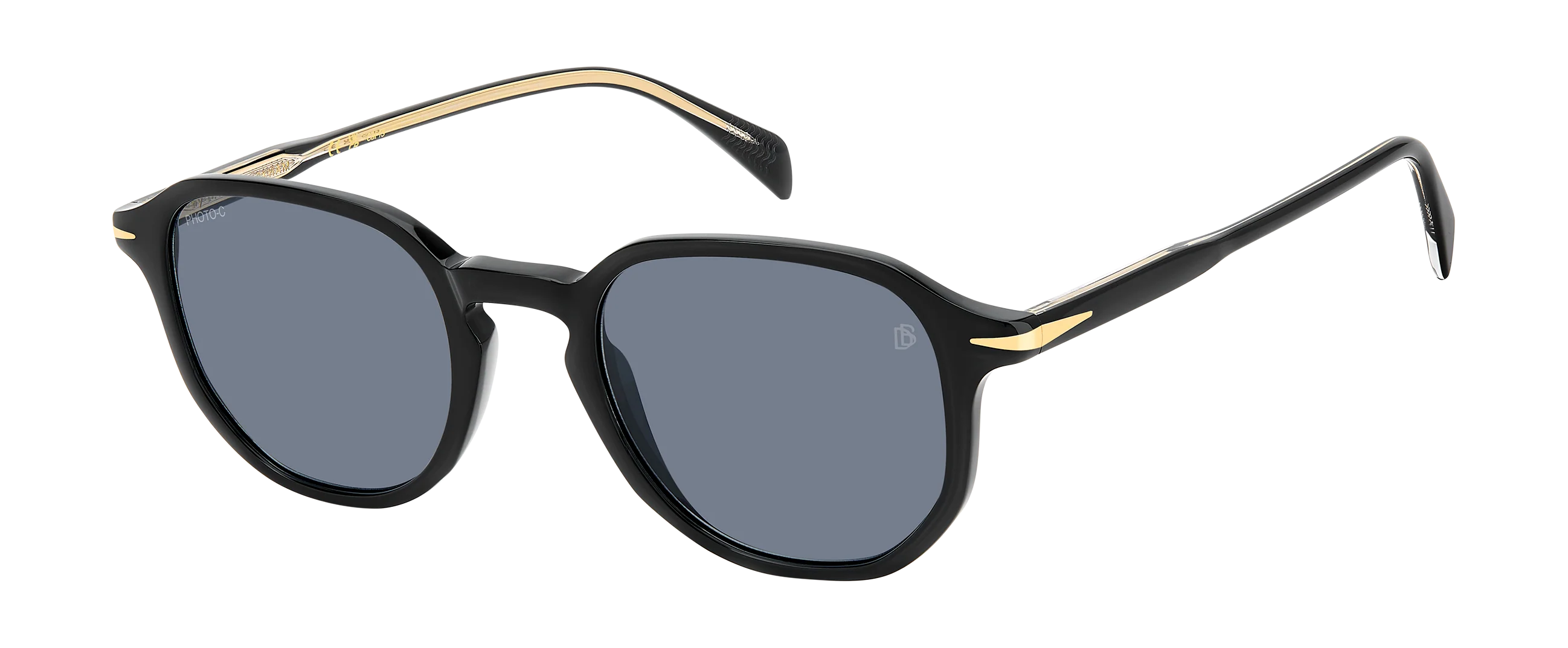 DB 1140/S - Black - Azure Photocromatic - Image 4