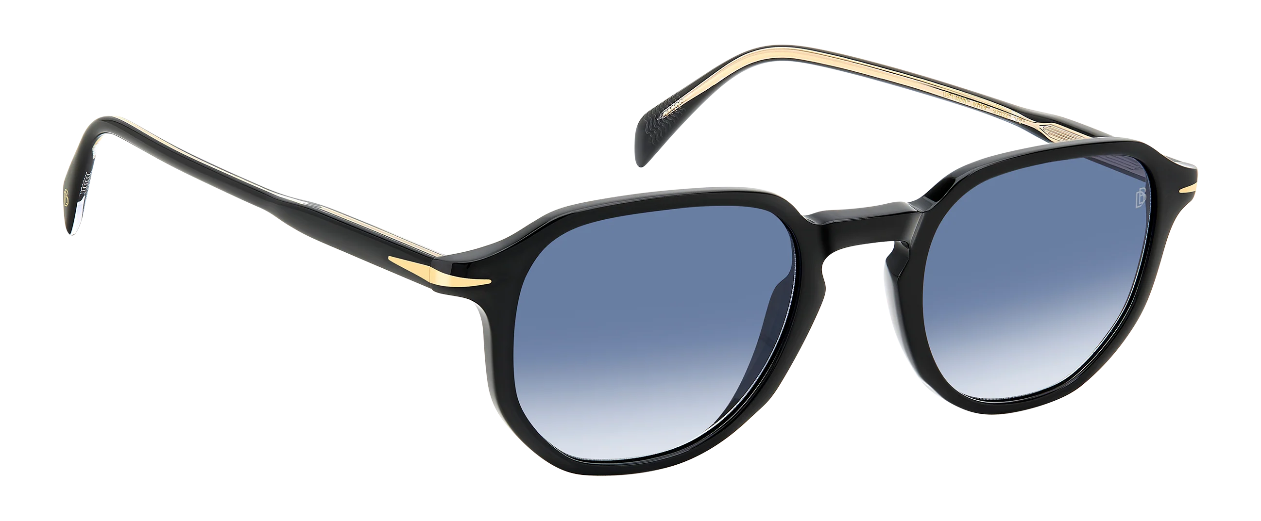 DB 1140/S - Black - Dk Blue Shaded - Image 4