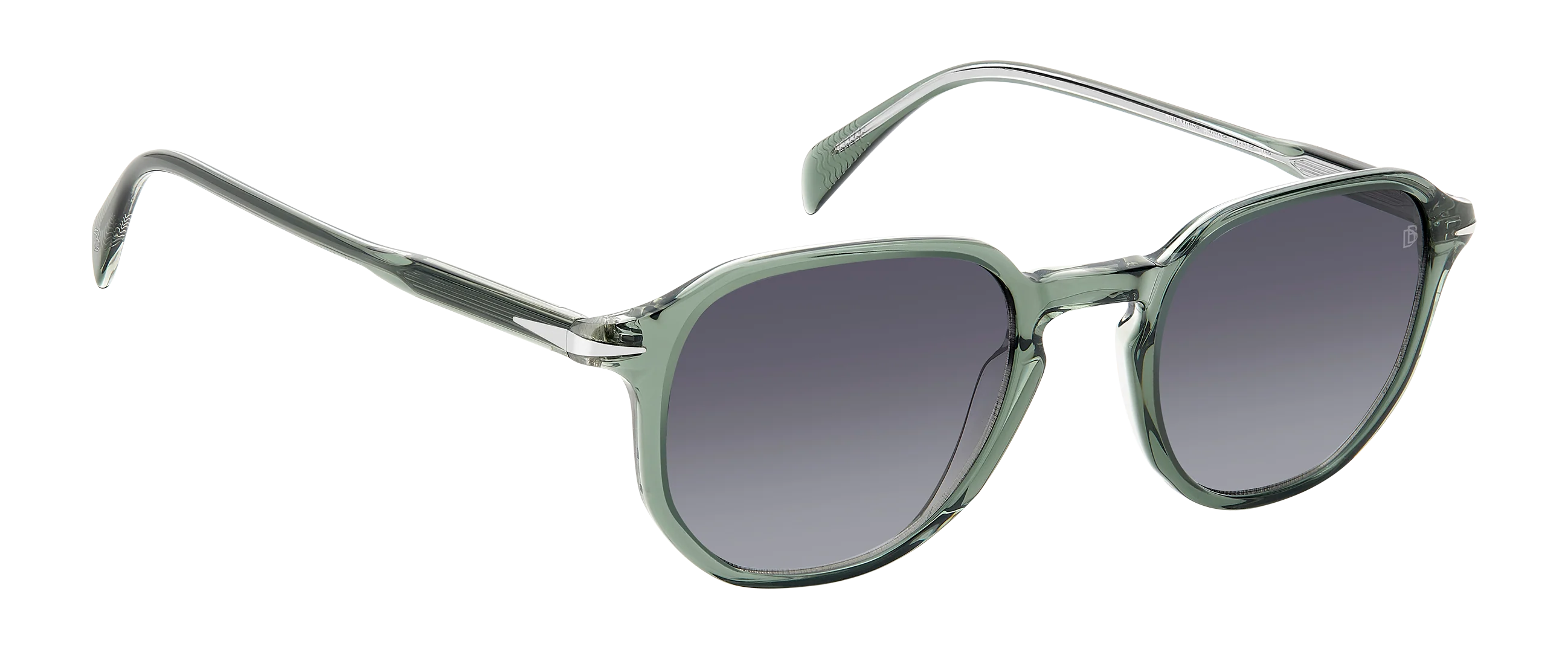 DB 1140/S - Green Crystal - Dark Grey Shaded - Image 3