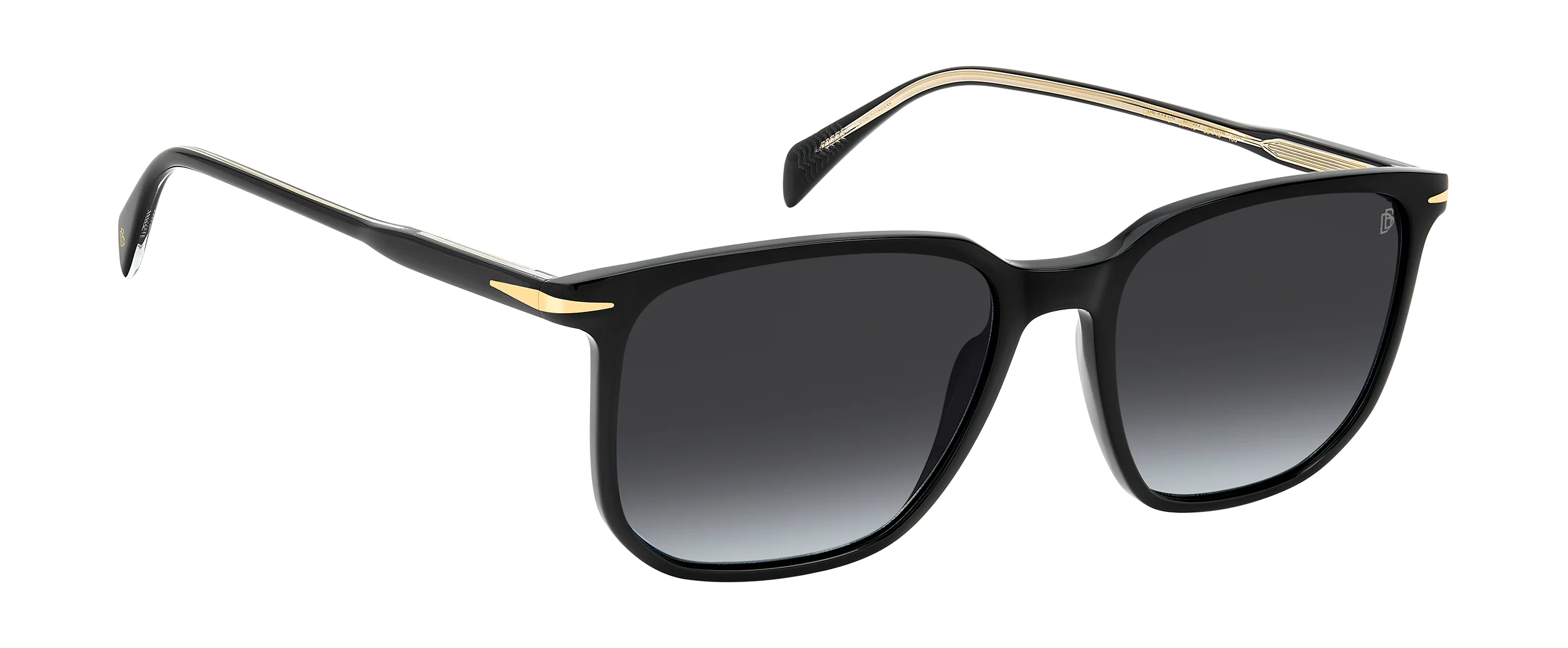 DB 1141/S - Black - Grey Shaded Polarized - Image 4