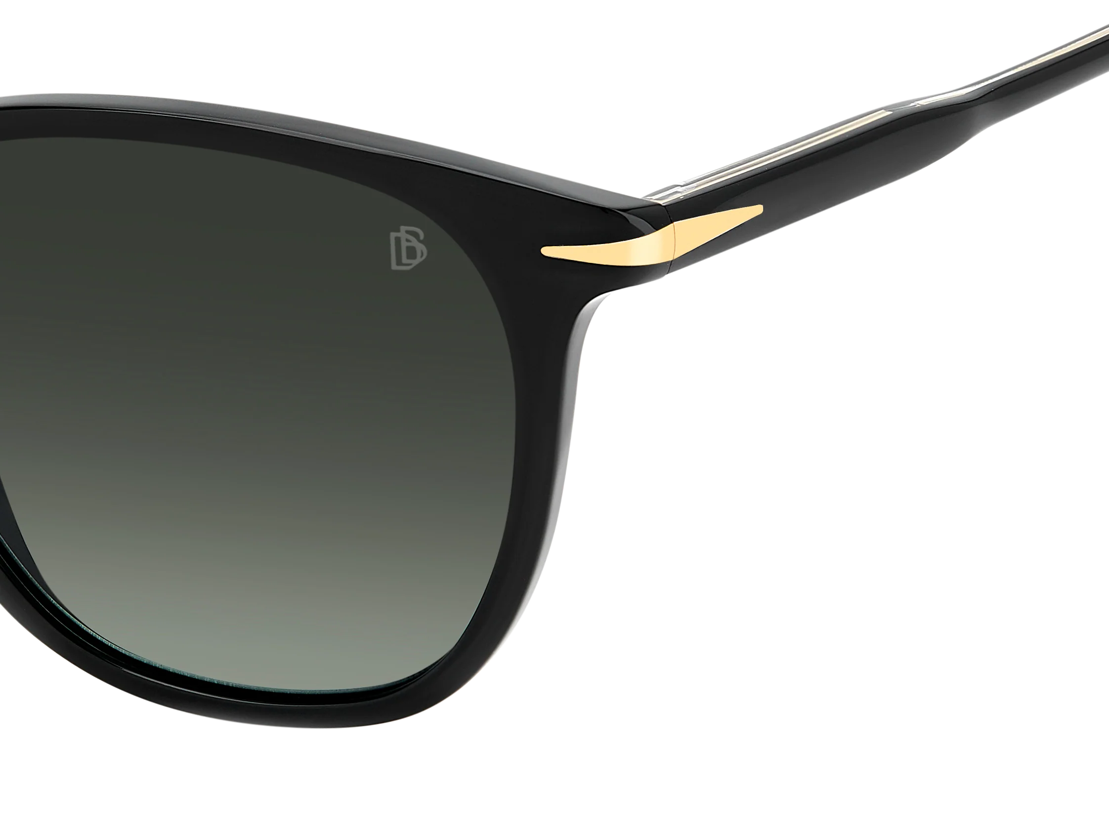 DB 1160/S - Black - Green Shaded Polarized - Image 3