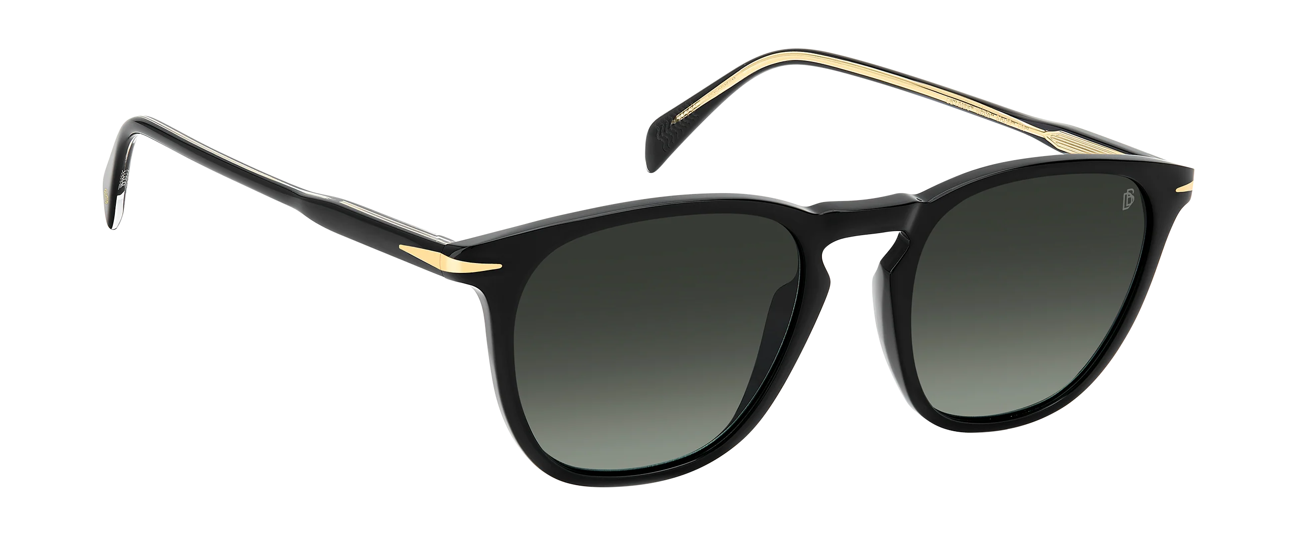 DB 1160/S - Black - Green Shaded Polarized - Image 4