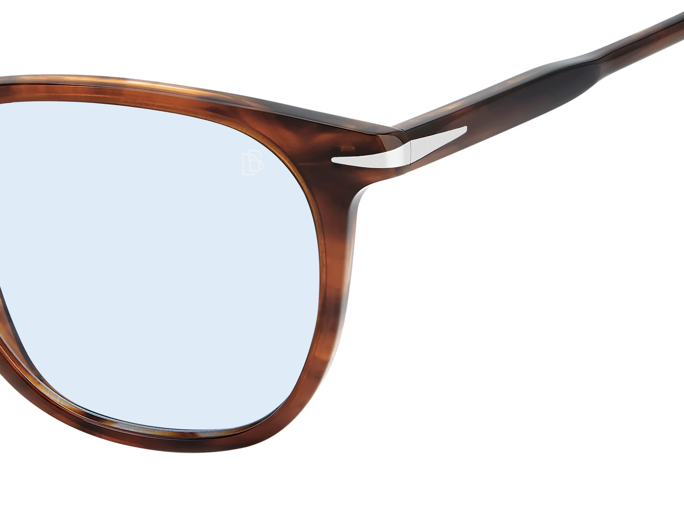 DB 1160/S - Brown Horn - Azure Photocromatic - Image 3