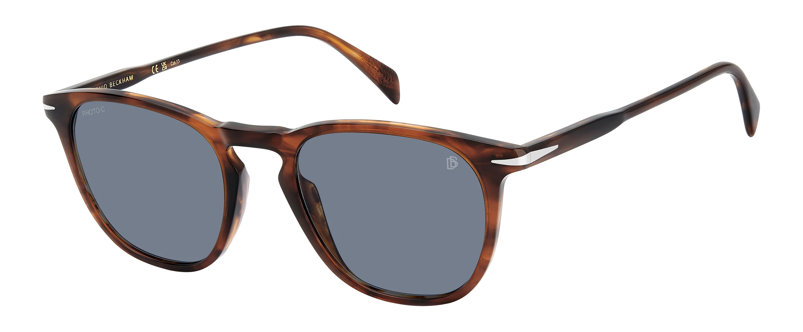 DB 1160/S - Brown Horn - Azure Photocromatic - Image 4