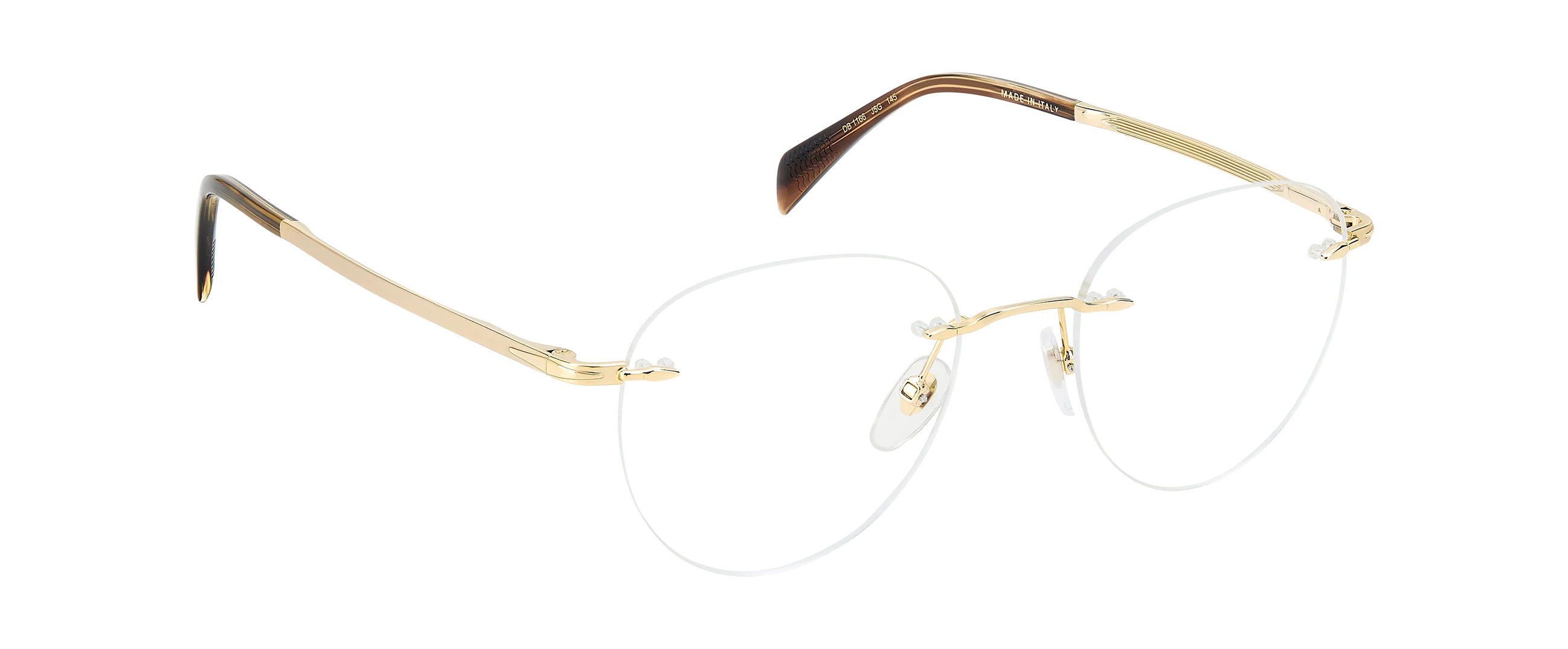 DB 1166 - Gold - Blue Mirror - Image 3