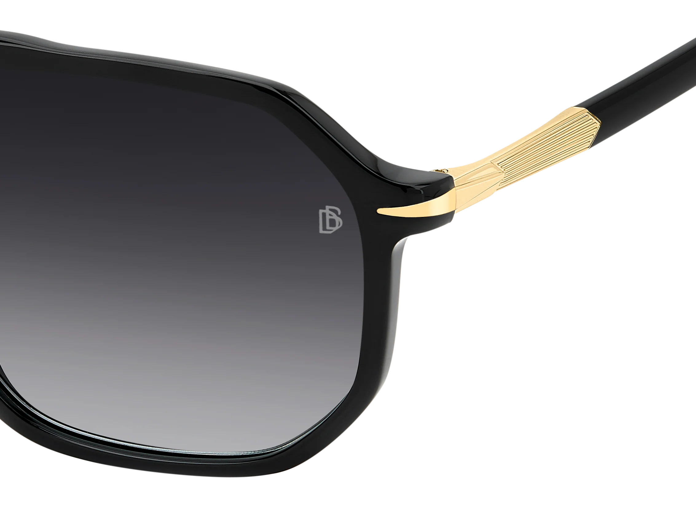 DB 1172/S - Black Gold - Dark Grey Shaded - Image 4