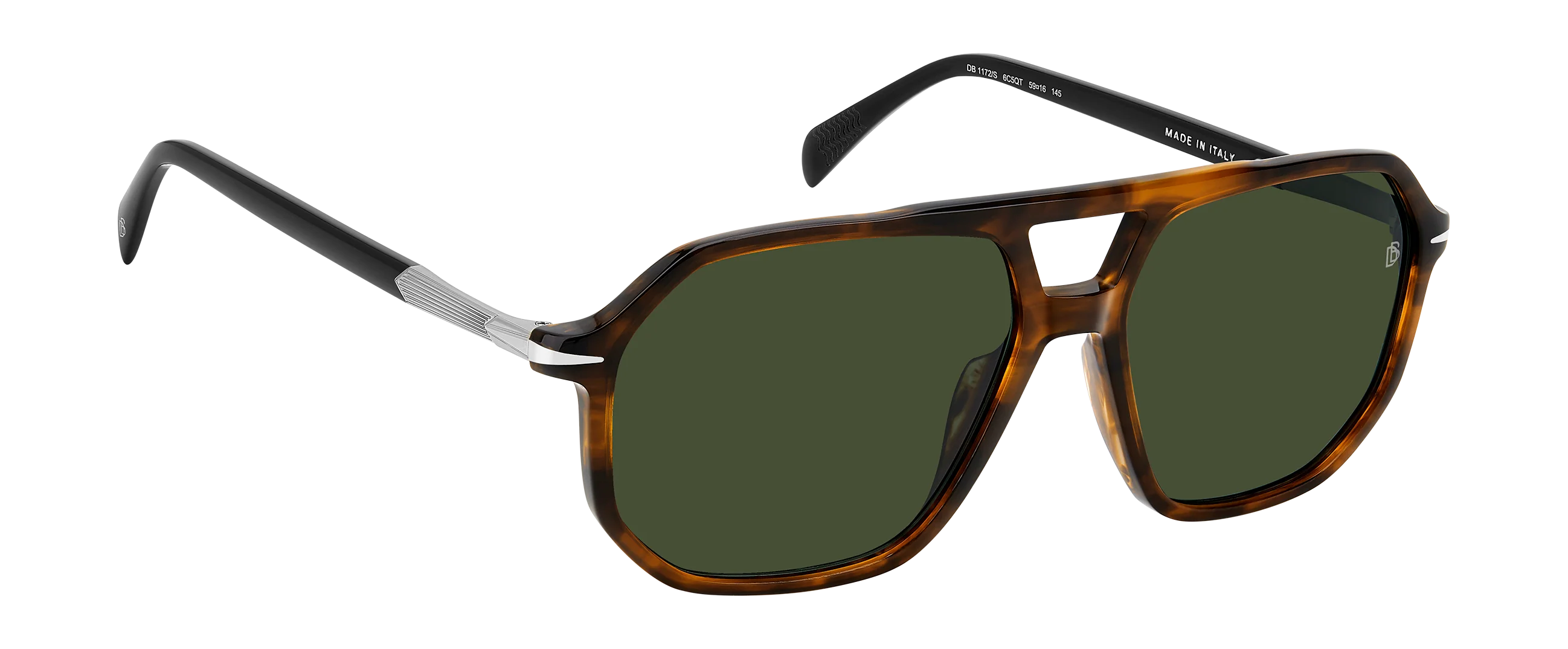 DB 1172/S - Brown Horn Ruthenium - Green - Image 3