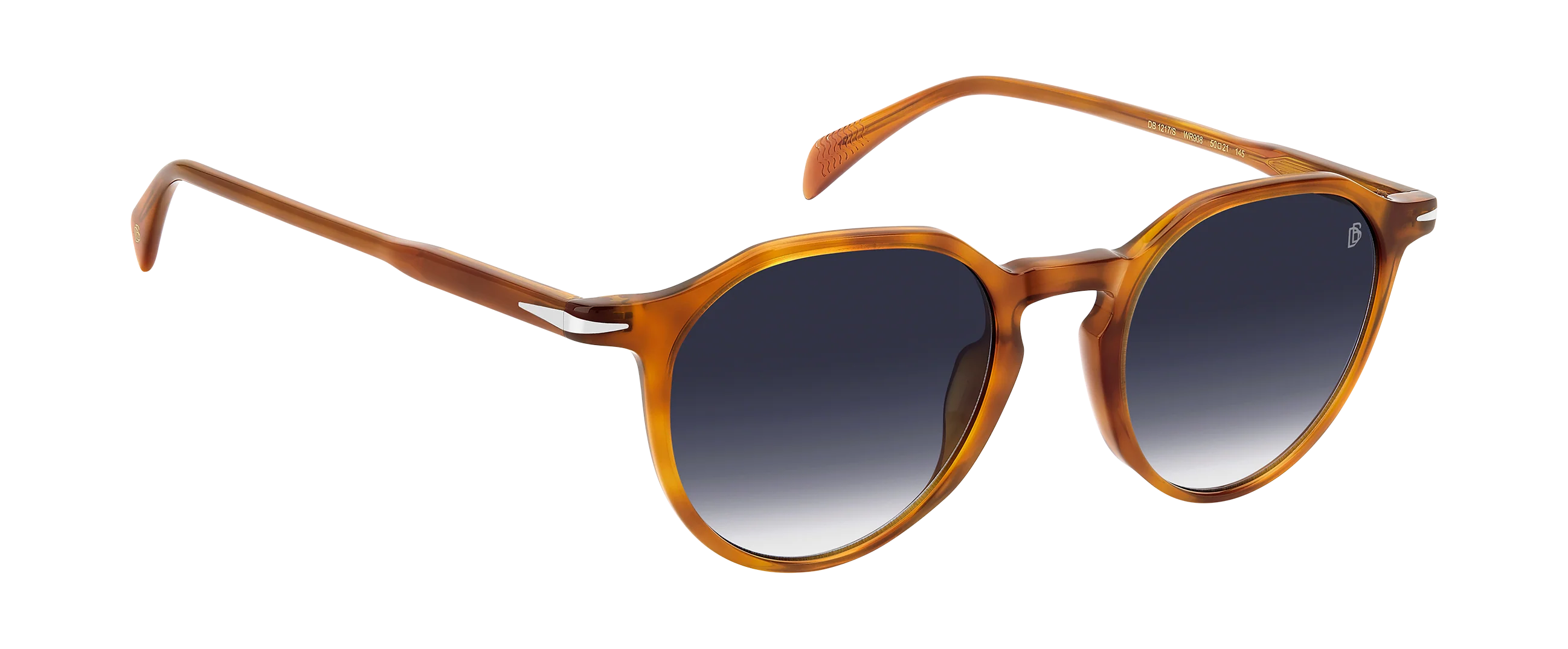 DB 1217/S - Brown Havana - Dk Blue Shaded - Image 4