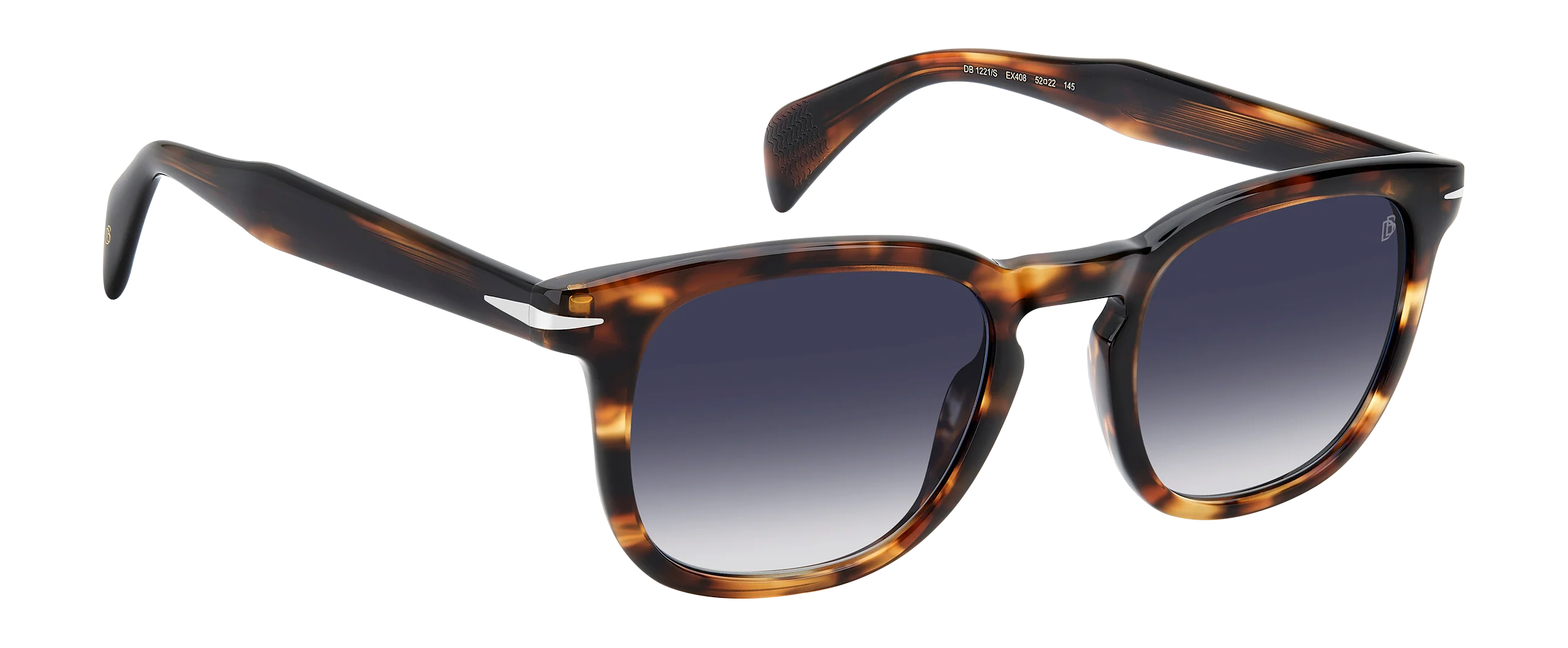 DB 1221/S - Brown Horn - Dk Blue Shaded - Image 4