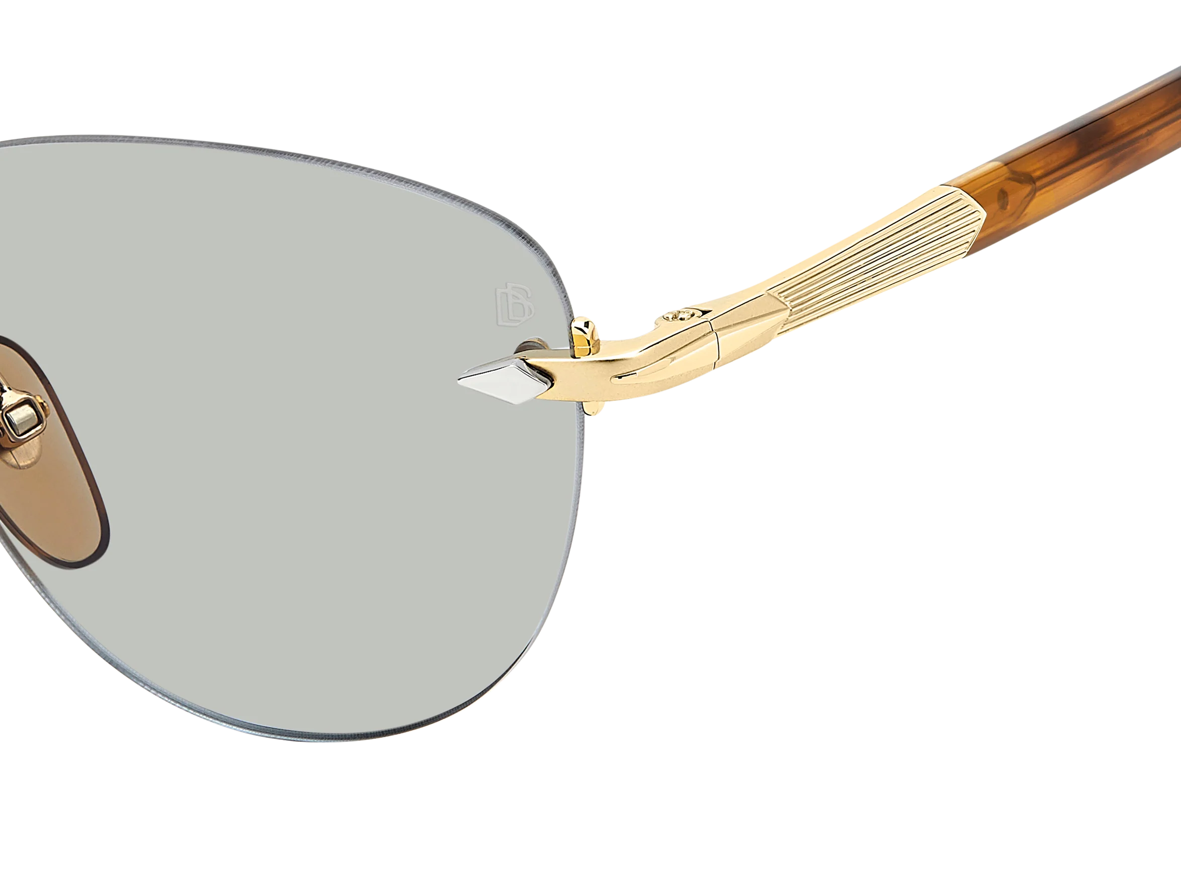 DB 1224/S - Gold Brown Horn - Greenphotochromatic Antireflex - Image 4