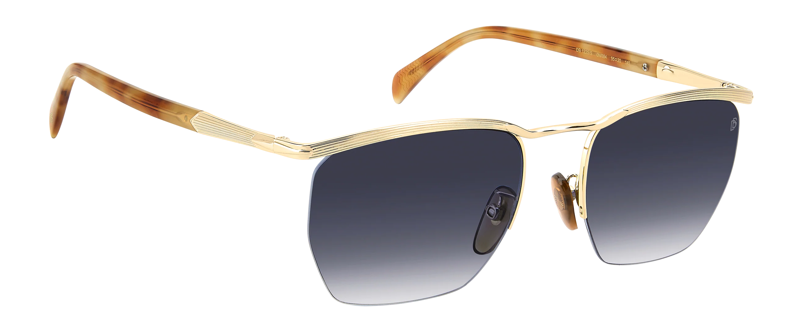 DB 1225/S - Gold Brown Havana - Blue Shaded Antireflex - Image 4