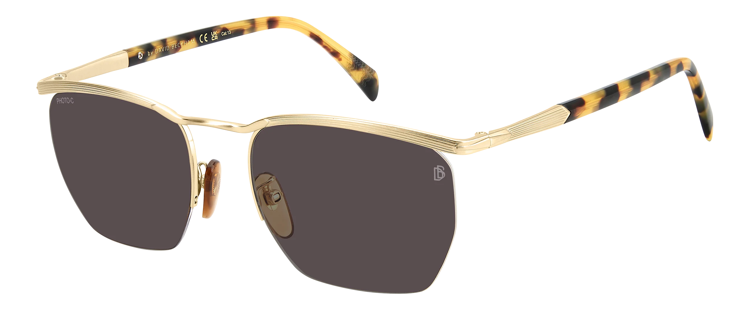 DB 1225/S - Gold Honey Havana - Pink Photochromic Antireflex - Image 4