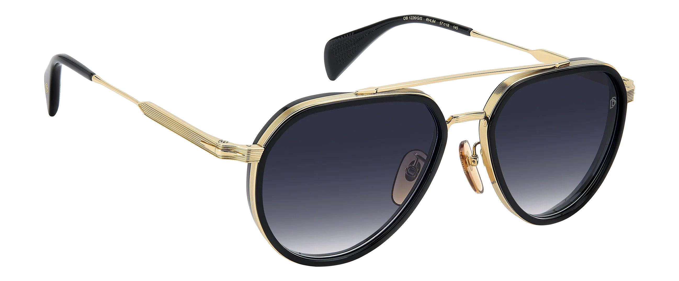 DB 1226/G/S - Gold Black 2 - Blue Shaded Antireflex - Image 4
