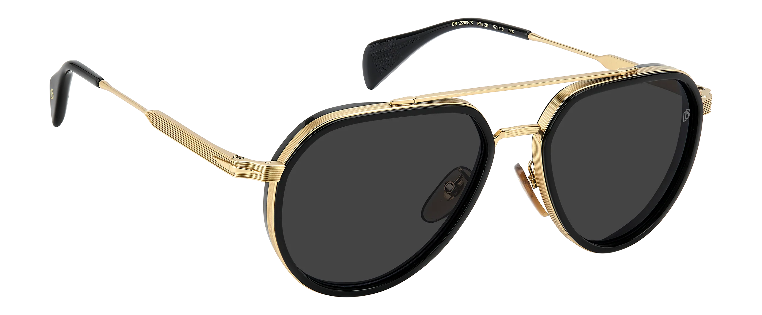 DB 1226/G/S - Gold Black 2 - Grey Antireflex - Image 4