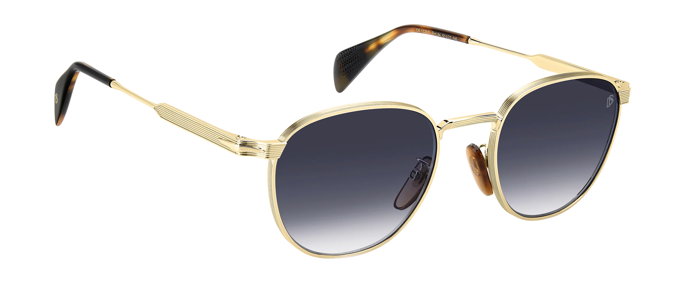 DB 1228/S - Gold Black 2 - Blue Shaded Antireflex - Image 4