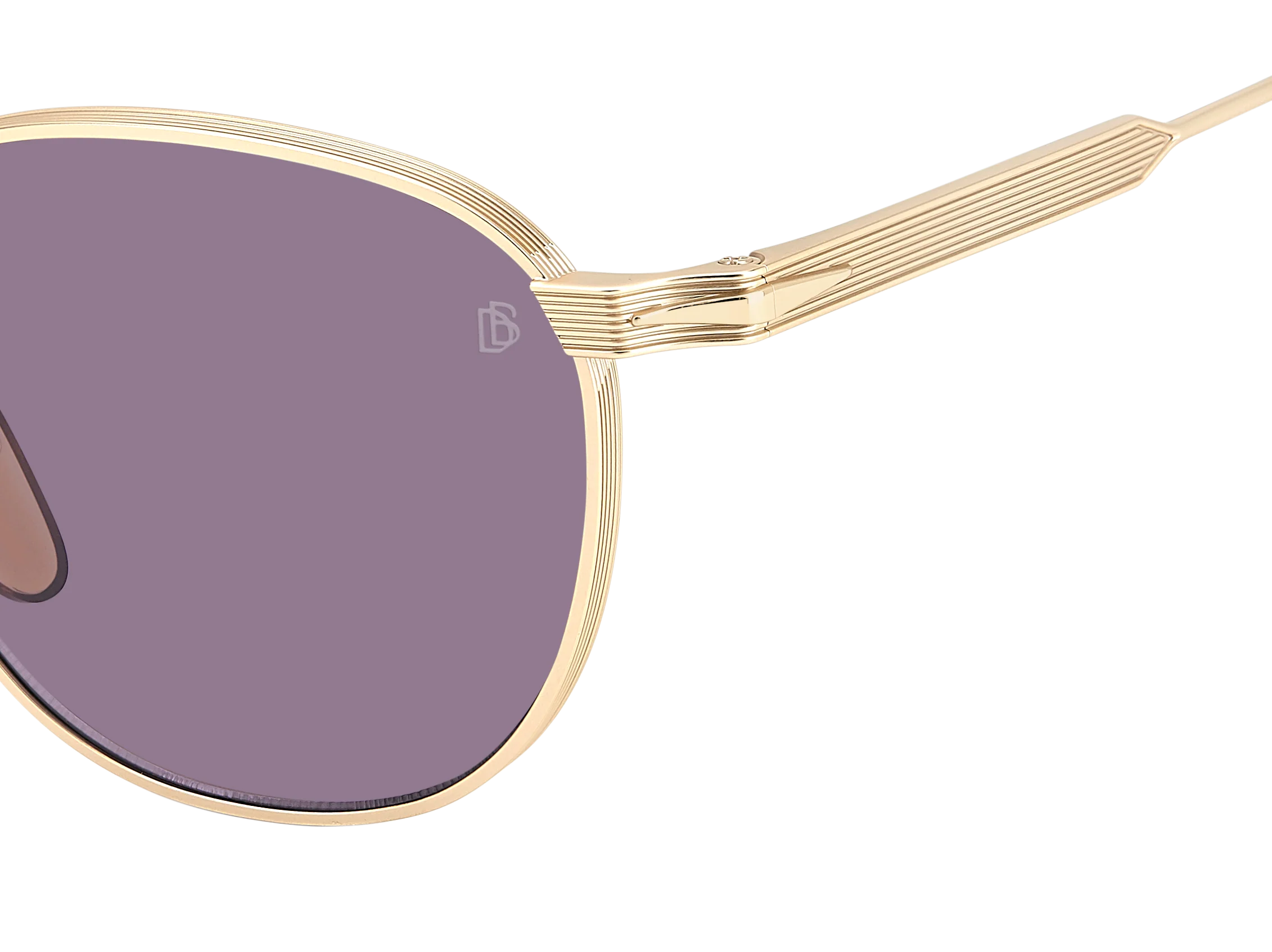 DB 1228/S - Gold Brown Horn - Violet Antireflex - Image 3
