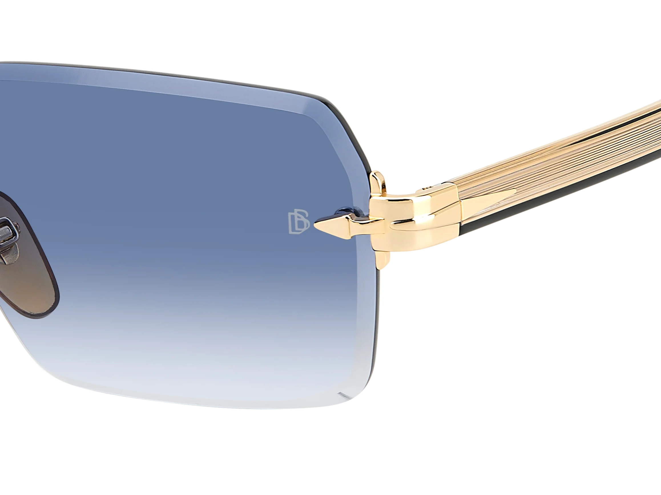 DB 7109/S - Gold Black 2 - Dk Blue Shaded - Image 4