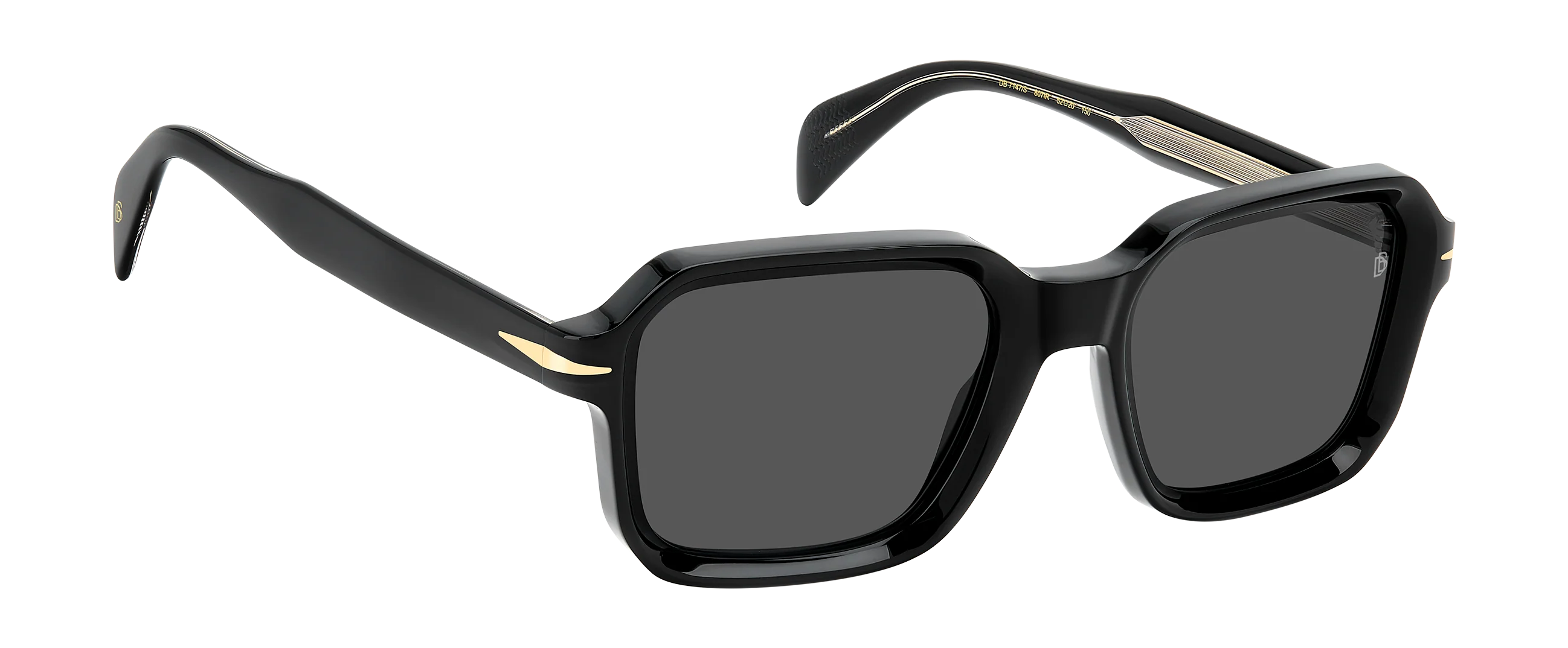 DB 7147/S - Black - Grey - Image 4