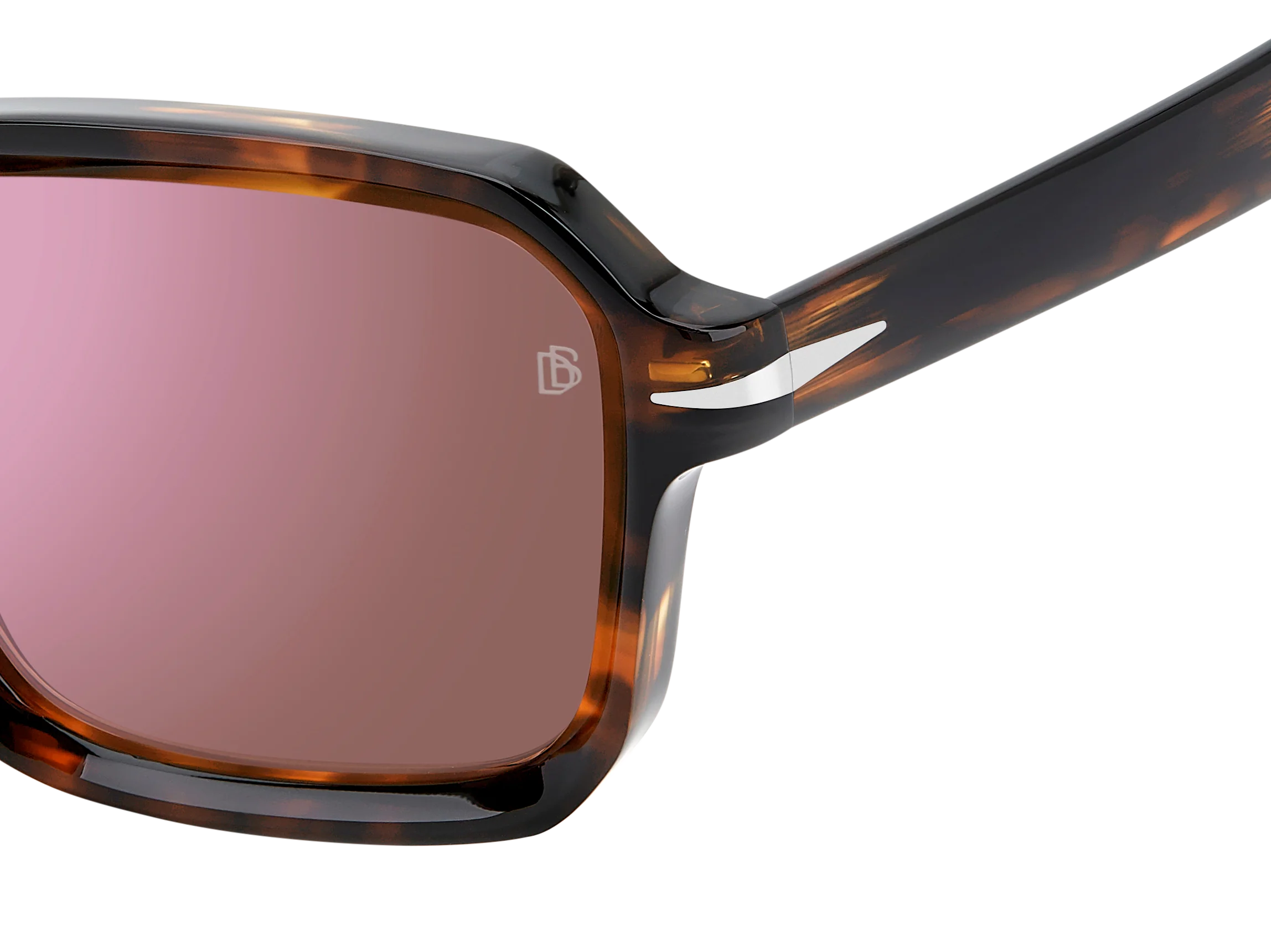 DB 7147/S - Brown Havana - Violet Mirror - Image 3