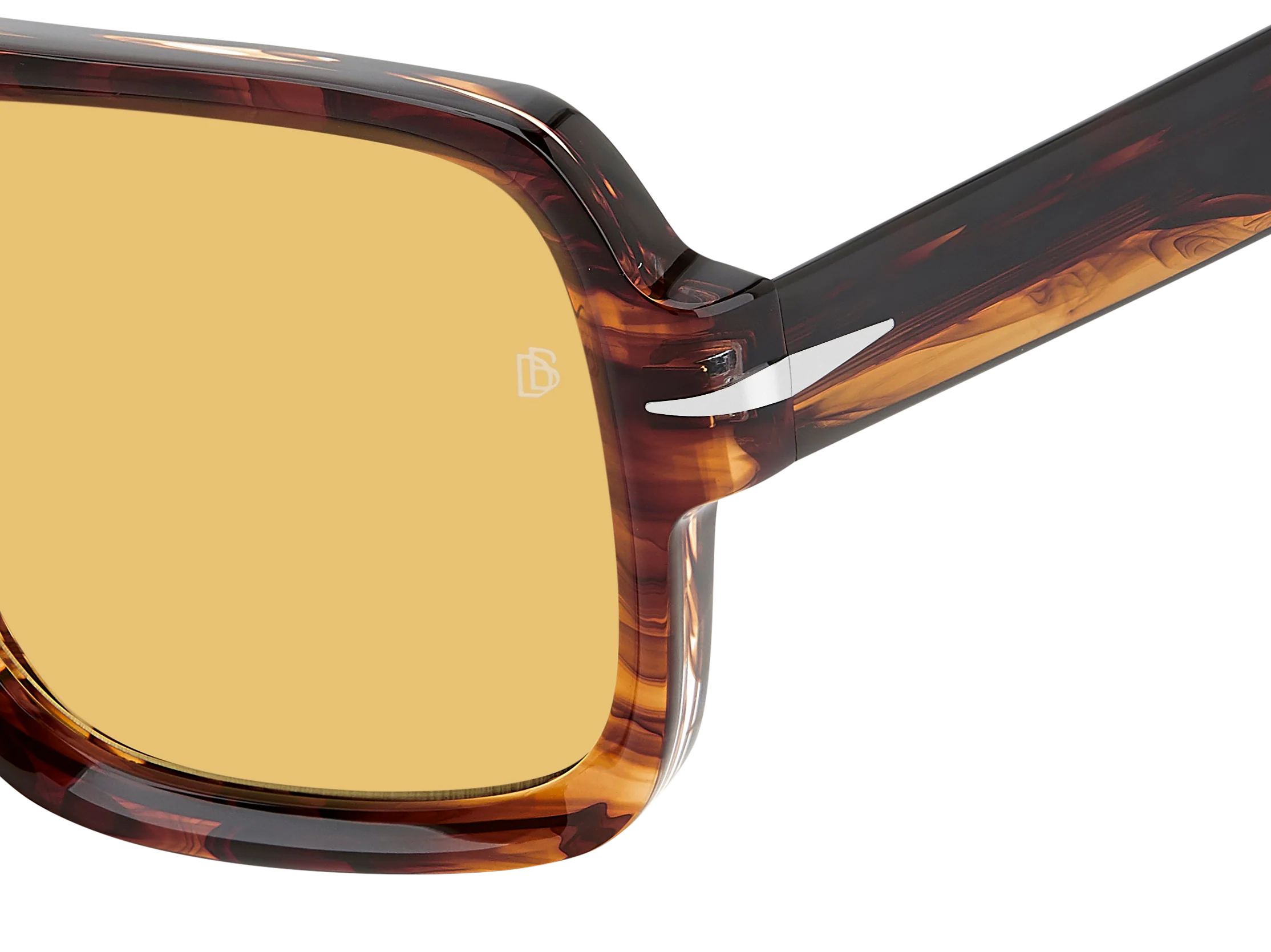 DB 7151/S - Brown Horn - Yellow - Image 4