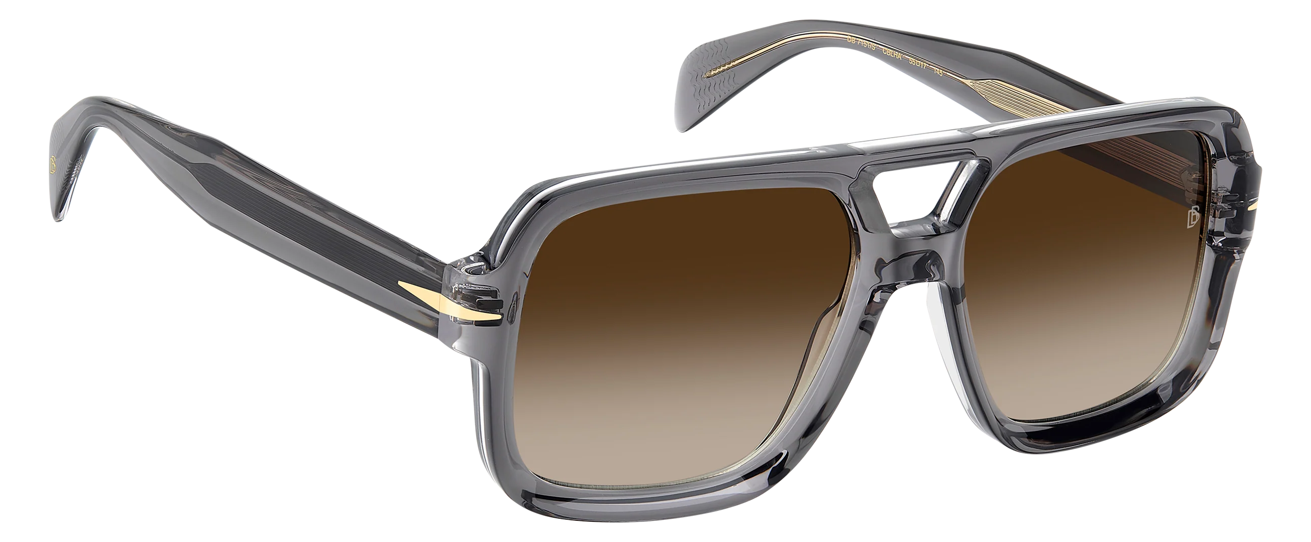 DB 7151/S - Grey Crystal - Brown Shaded - Image 3