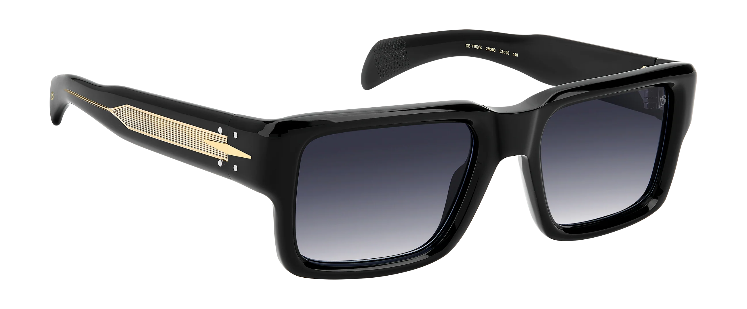 DB 7159/S - Black Gold - Dk Blue Shaded - Image 4