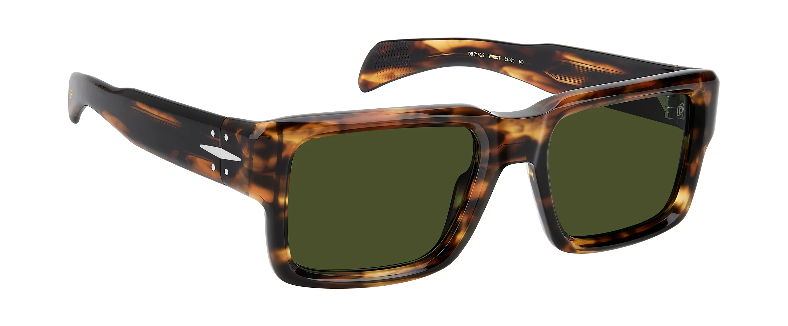 DB 7159/S - Brown Havana - Green - Image 4